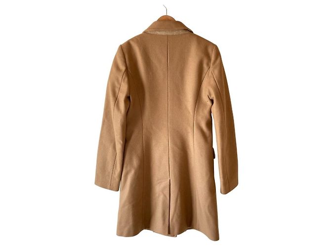Casaco Max Mara Melton Bege Camel Camelo - vista 2