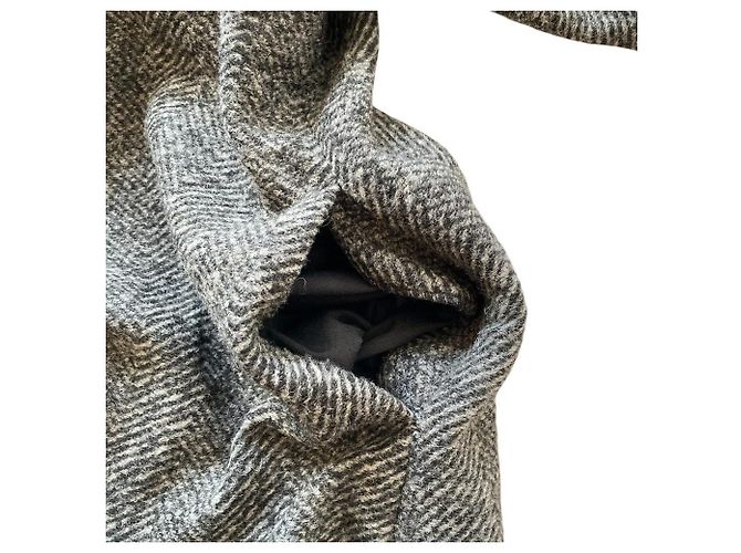 Autre Marque Abrigo de espiga Spick and Span Negro - vista 4
