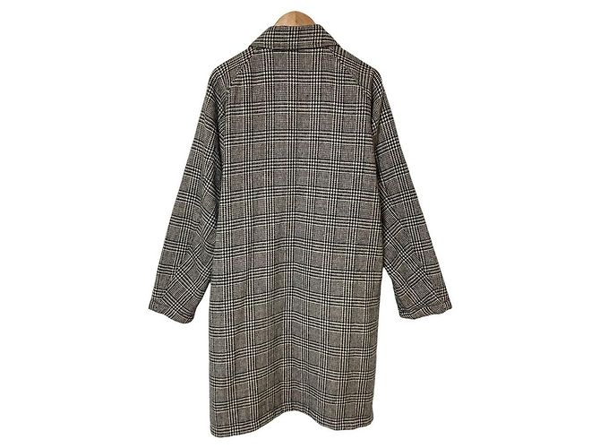 Autre Marque Abrigo reversible acolchado Glen Check Go To Hollywood Negro - vista 2