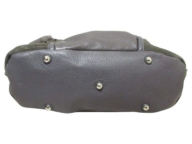 Autre Marque Borsa a mano 2 vie Potior in shearling Marrone - vista 3