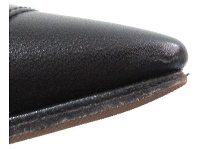 Décolleté a punta in pelle traforata Jimmy Choo Nero - vista 15