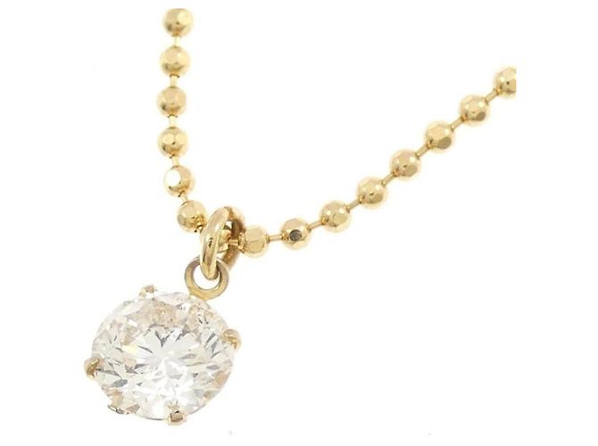 Autre Marque Collier en diamant Au750 Doré - vue 3