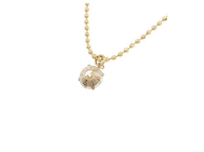 Autre Marque Collier en diamant Au750 Doré - vue 4