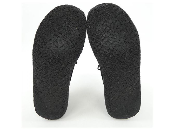 Autre Marque Sapatos de couro Clarks Preto - vista 4