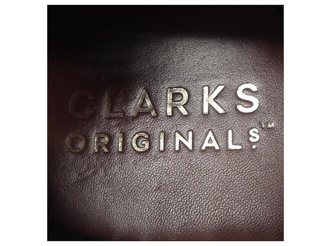 Autre Marque Sapatos de couro Clarks Preto - vista 6