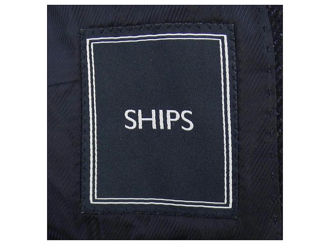 Autre Marque Giacca SHIPS Blu Navy - vista 4