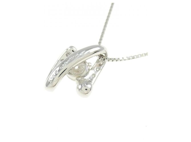 Autre Marque Collar de diamantes PT900 PT850 Plata - vista 4