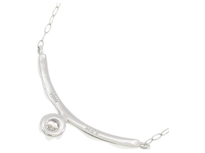 Autre Marque Diamantenhalskette PT950 PT850 Silber - Ansicht 4