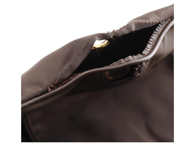 Gabardina de algodón Monogram Louis Vuitton Castaño - vista 9