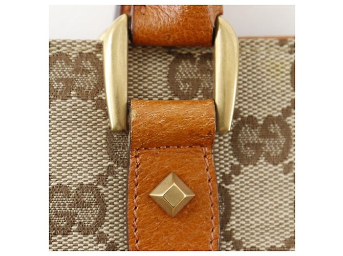 Bolso Tote Gucci GG Canvas Castaño - vista 11