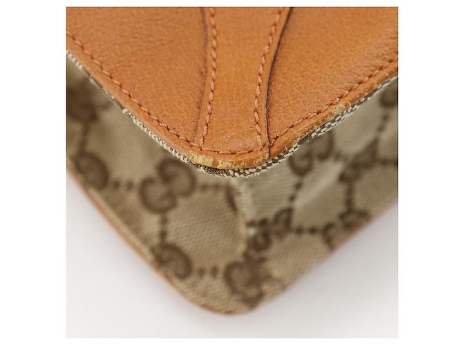Bolso Tote Gucci GG Canvas Castaño - vista 4
