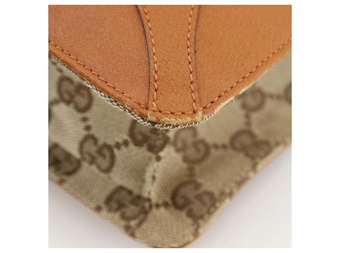Bolso Tote Gucci GG Canvas Castaño - vista 7