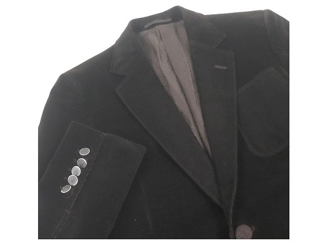 Chaqueta de pana de algodón Gucci Castaño - vista 2