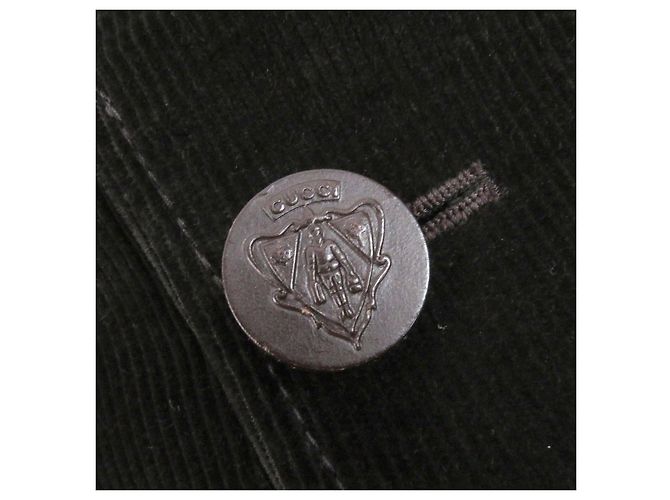 Chaqueta de pana de algodón Gucci Castaño - vista 5