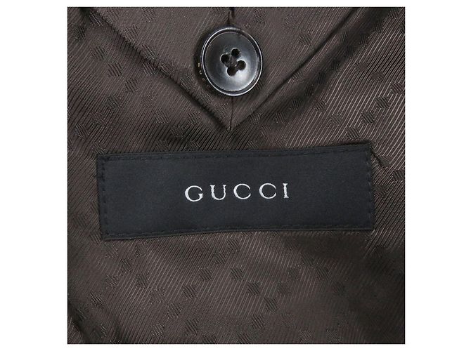 Chaqueta de pana de algodón Gucci Castaño - vista 7