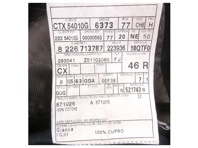 Chaqueta de pana de algodón Gucci Castaño - vista 8