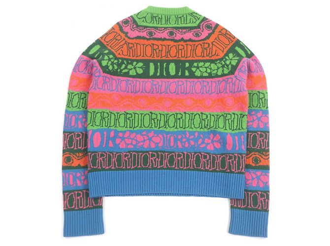 Autre Marque Jersey de lana Dior Shawn Stussy Multicolor - vista 3