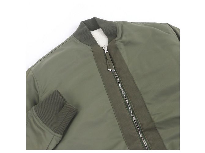 Autre Marque Abrigo de nylon DIESEL BLACK GOLD JULYT Verde Caqui - vista 3