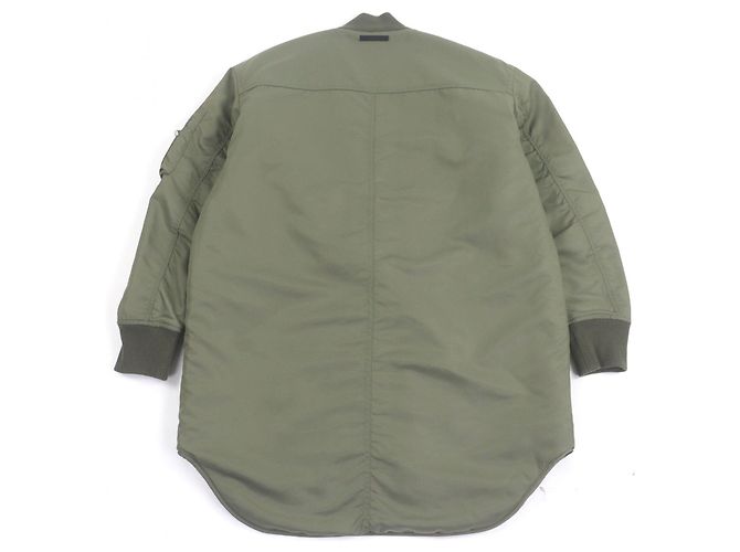 Autre Marque Abrigo de nylon DIESEL BLACK GOLD JULYT Verde Caqui - vista 4