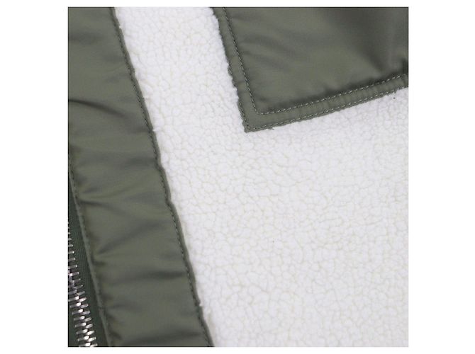 Autre Marque Abrigo de nylon DIESEL BLACK GOLD JULYT Verde Caqui - vista 5