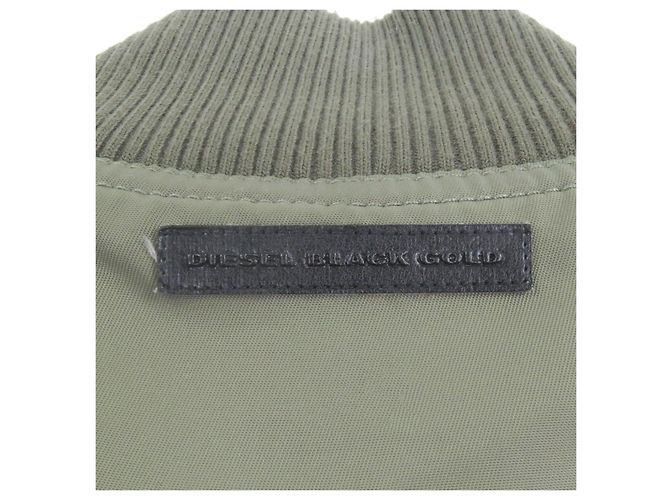 Autre Marque Abrigo de nylon DIESEL BLACK GOLD JULYT Verde Caqui - vista 7