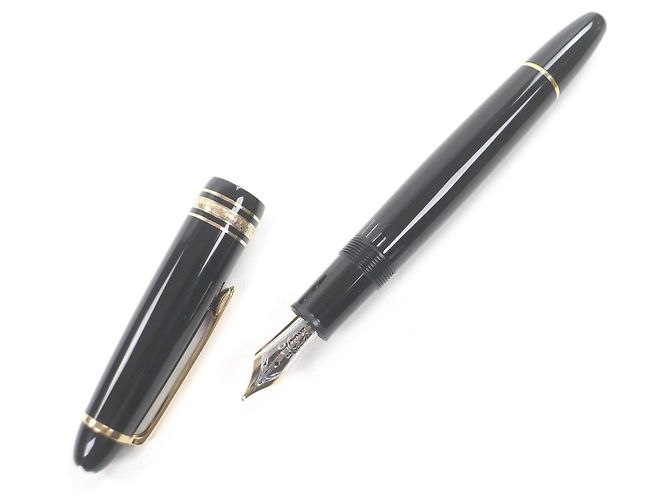 MONTBLANC Meisterstück 14K Füllfederhalter Schwarz - Ansicht 2