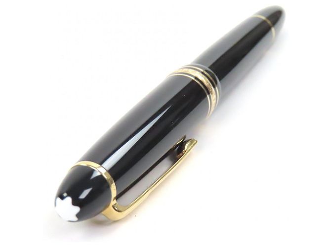 MONTBLANC Meisterstück 14K Füllfederhalter Schwarz - Ansicht 3
