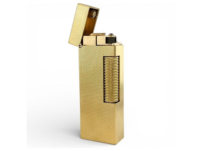 Alfred Dunhill Dunhill Lighter Smoking Accessory Golden - view 4