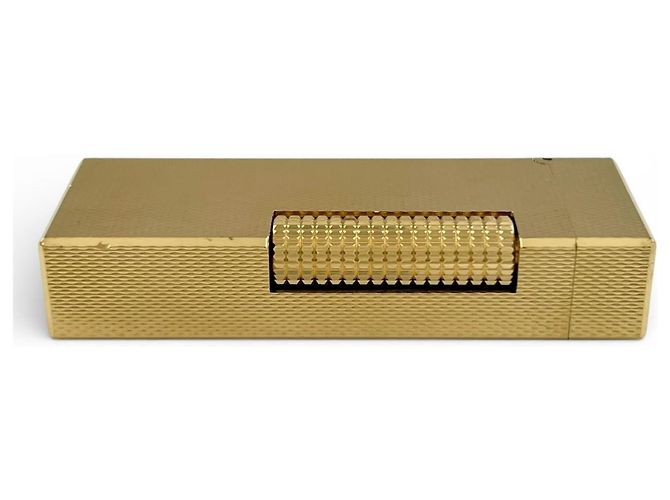 Alfred Dunhill Accendino Dunhill Square Diamond Head Accessorio per fumatori D'oro - vista 3