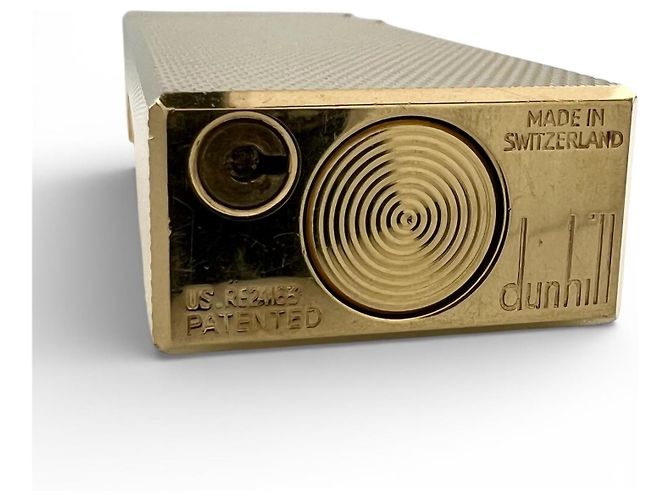 Alfred Dunhill Accendino Dunhill Square Diamond Head Accessorio per fumatori D'oro - vista 7
