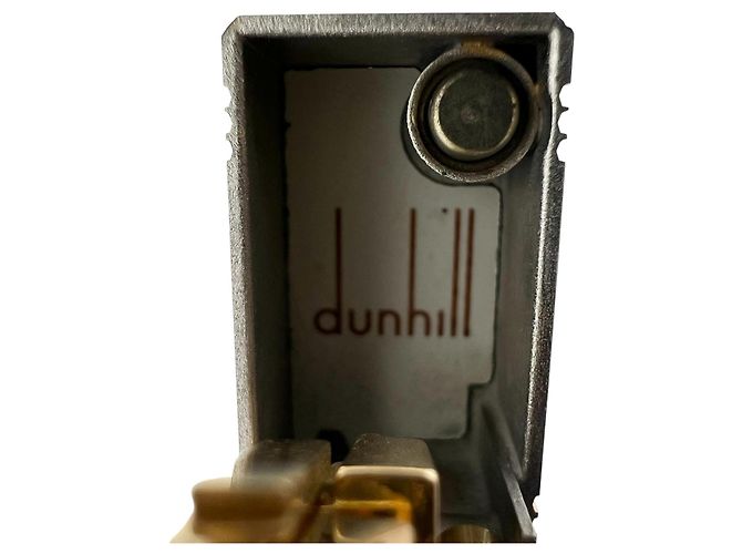 Alfred Dunhill Encendedor de gas Dunhill Square Stripe Plata - vista 6