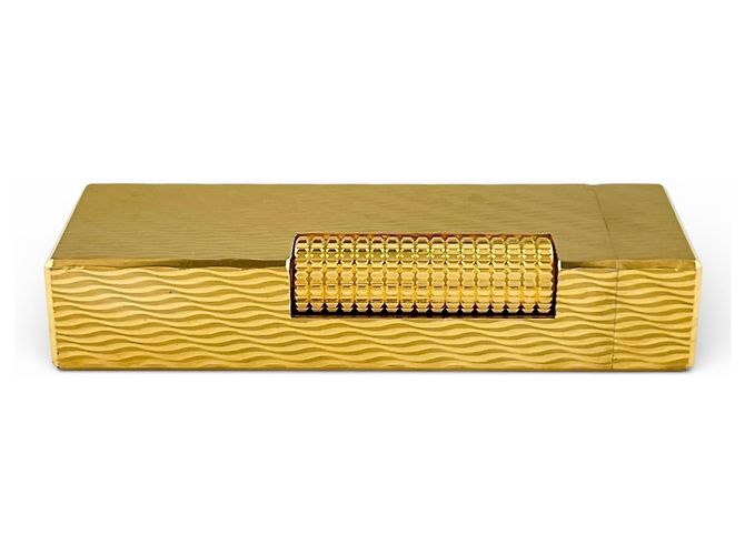 Alfred Dunhill Briquet Dunhill Doré - vue 3