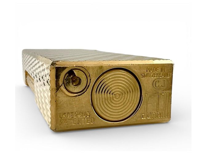 Alfred Dunhill Briquet Dunhill Doré - vue 6