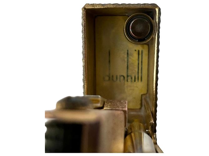 Alfred Dunhill Briquet Dunhill Doré - vue 7