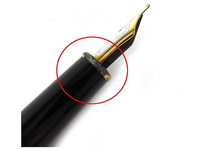 Estilográfica Montblanc Meisterstück 14K Negro - vista 11