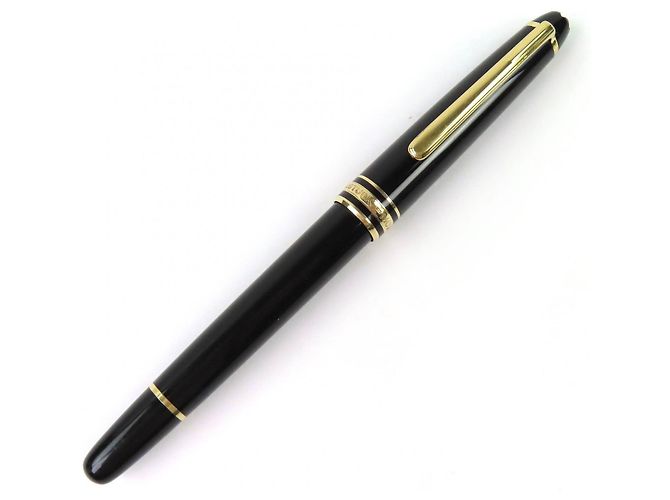 Estilográfica Montblanc Meisterstück 14K Negro - vista 3