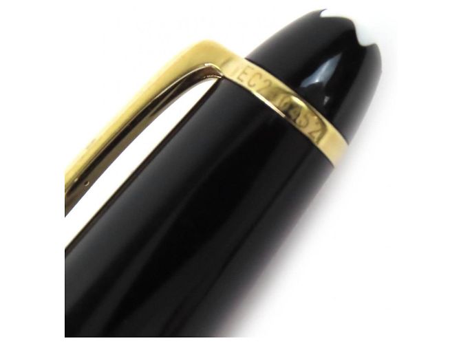 Estilográfica Montblanc Meisterstück 14K Negro - vista 9