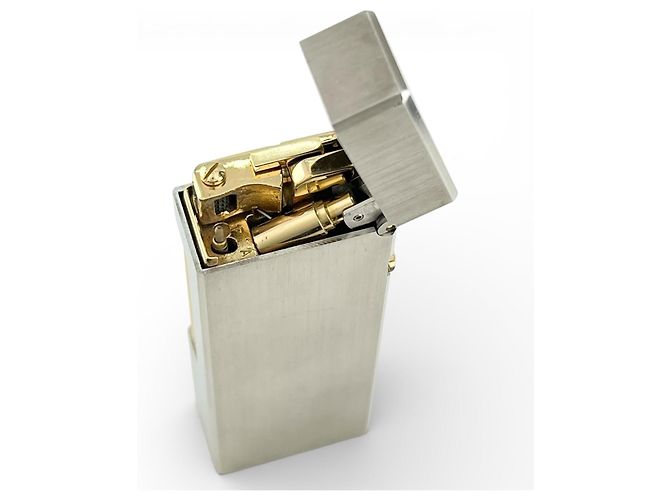 Alfred Dunhill Dunhill Feuerzeug Silber - Ansicht 5