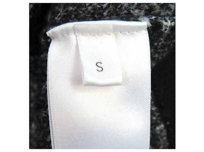Maglione in lana Givenchy logo 4G Nero Bianco - vista 5