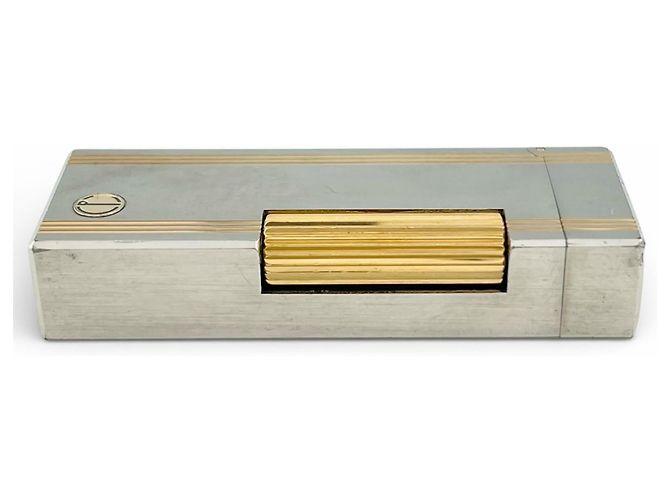 Alfred Dunhill Briquet Dunhill Argenté - vue 3