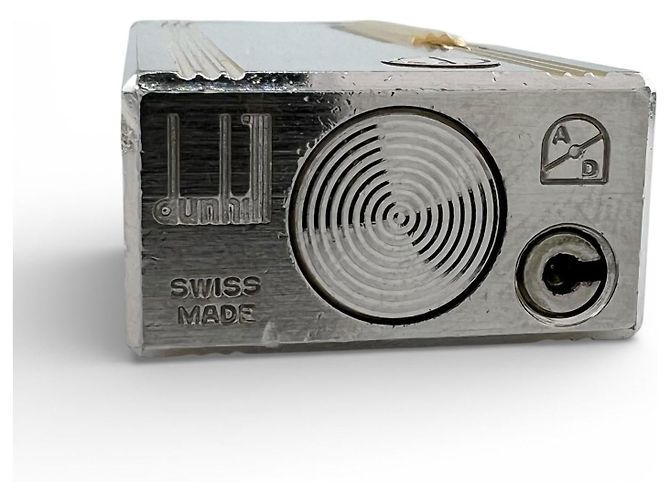 Alfred Dunhill Briquet Dunhill Argenté - vue 7