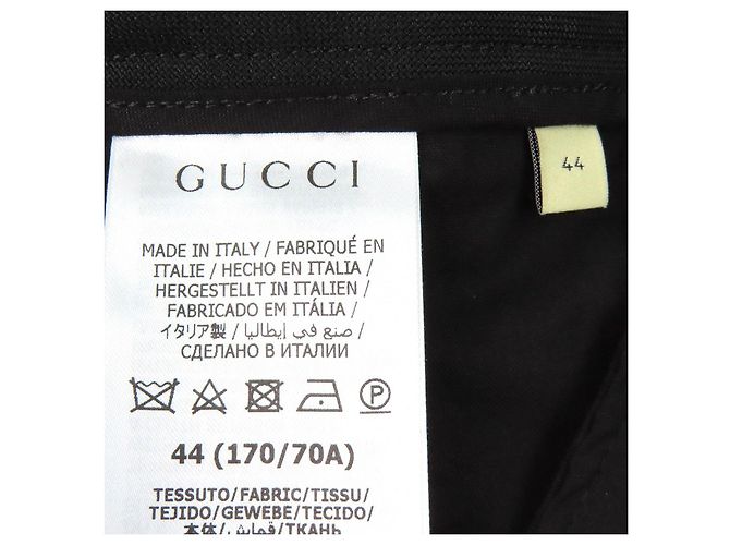 Gucci Polyesterhose mit Logo-Patch Schwarz - Ansicht 10