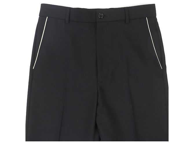 Gucci Polyesterhose mit Logo-Patch Schwarz - Ansicht 3