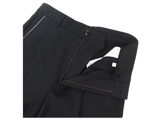 Gucci Polyesterhose mit Logo-Patch Schwarz - Ansicht 5