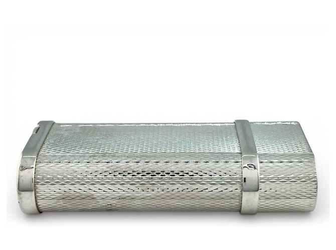 Encendedor Cartier Godron Plata - vista 4