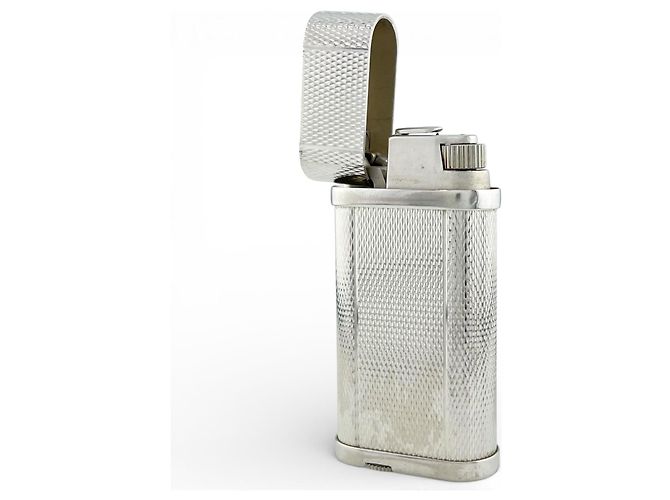 Encendedor Cartier Godron Plata - vista 5