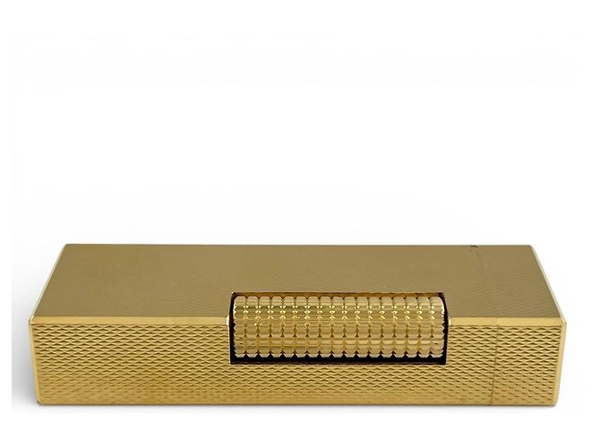 Alfred Dunhill Encendedor de rodillo Dunhill Square Dorado - vista 4