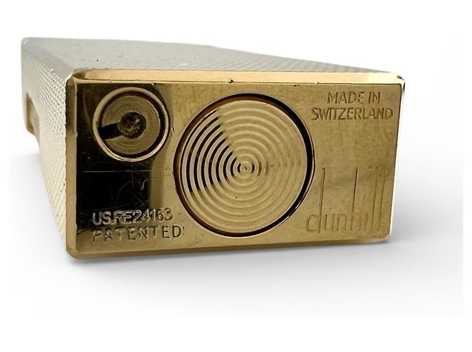 Alfred Dunhill Encendedor de rodillo Dunhill Square Dorado - vista 7