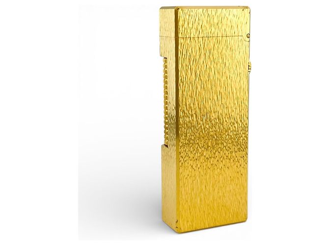 Alfred Dunhill Dunhill Feuerzeug Raucherzubehör Golden - Ansicht 3