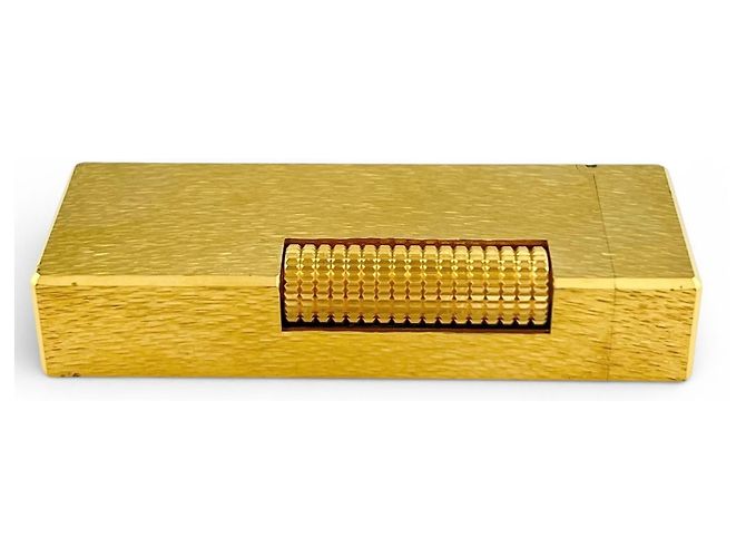 Alfred Dunhill Dunhill Feuerzeug Raucherzubehör Golden - Ansicht 4